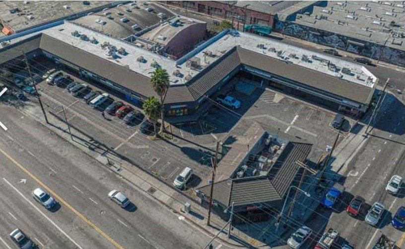 Contemporary Los Angeles commercial storefront exterior